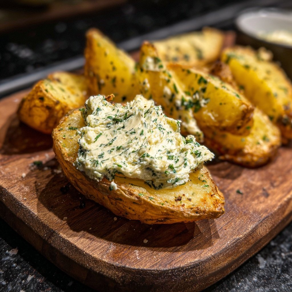 Kräuterbutter Für Bratkartoffeln