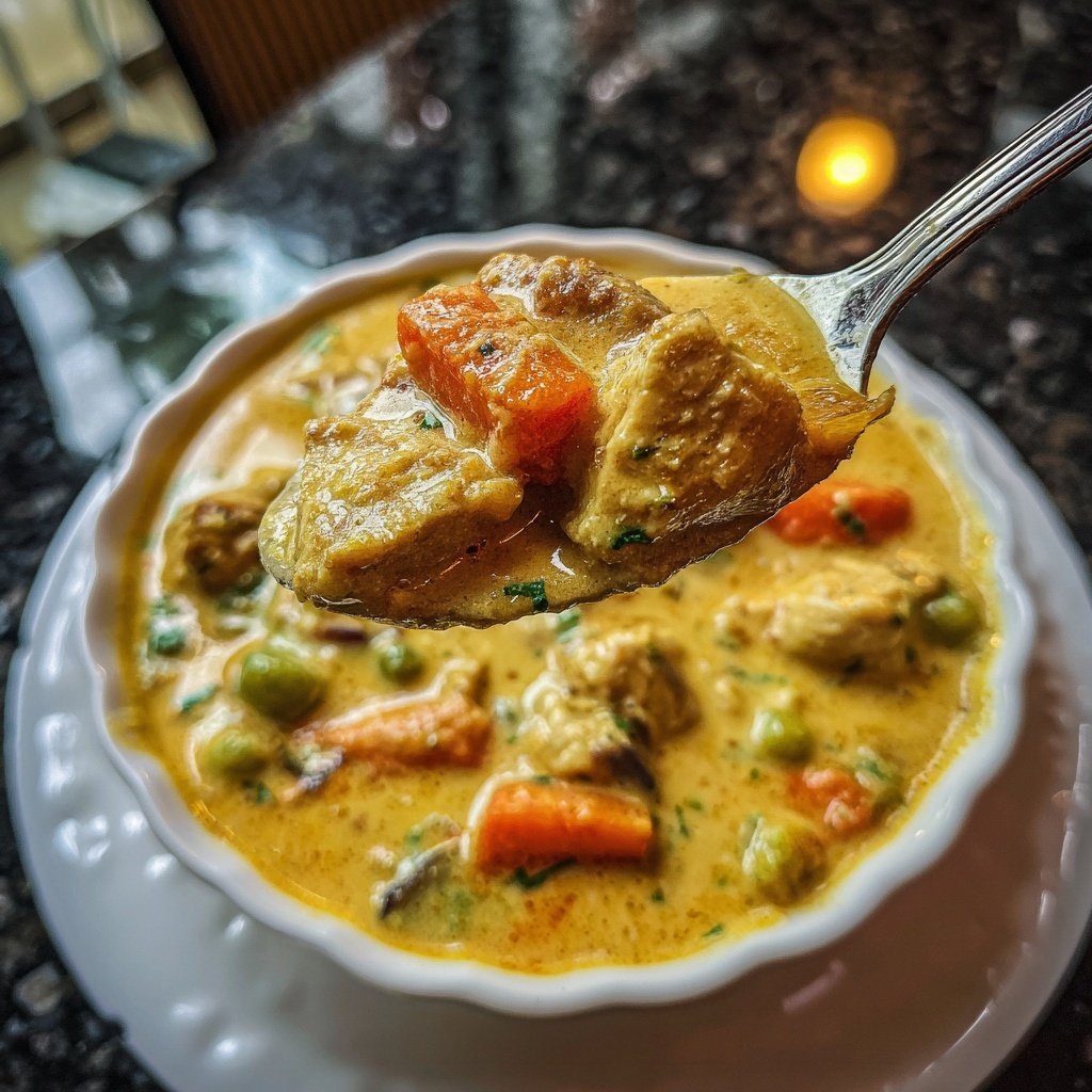 Kalorienarmes Hähnchen Curry