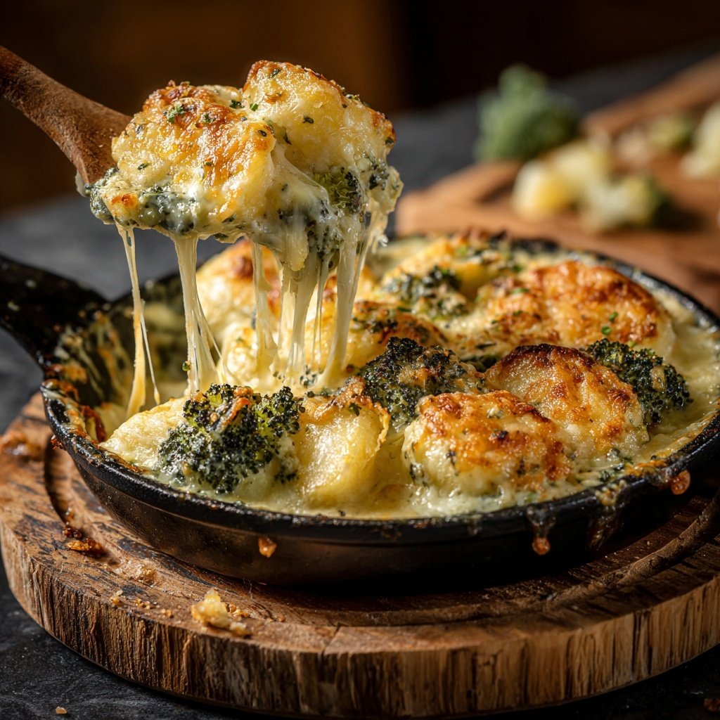 Brokkoli Kartoffel Gratin Leicht