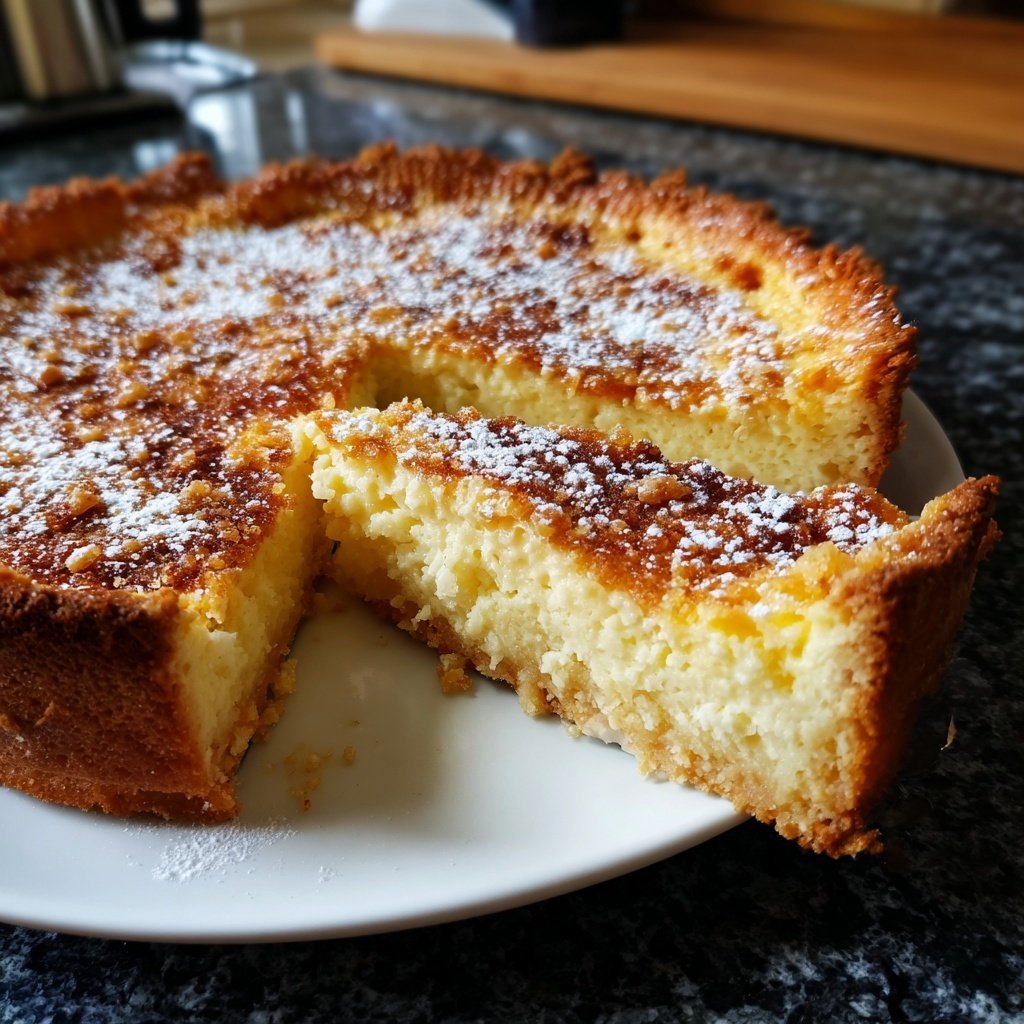 Käsekuchen mit Quark und Joghurt