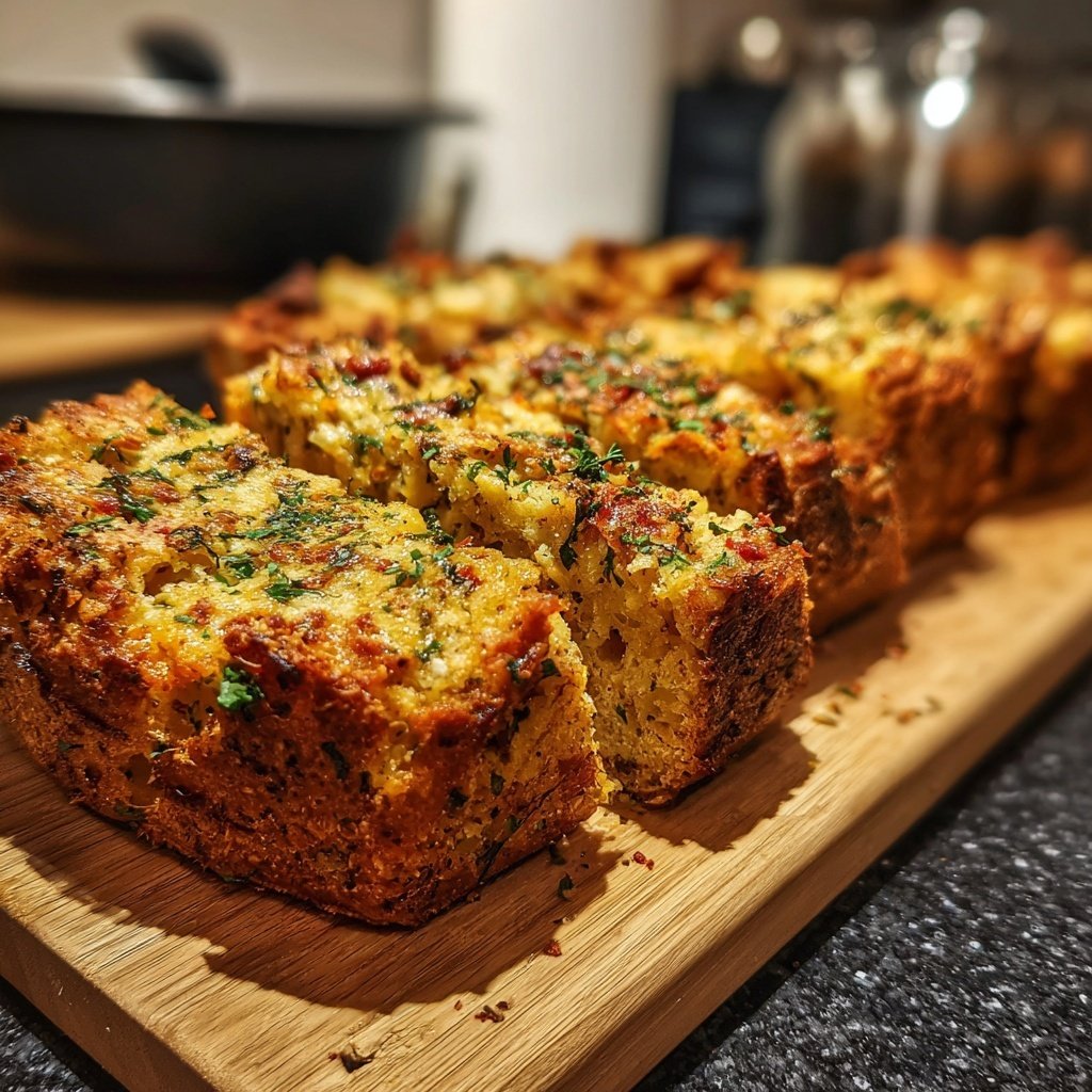 Zupfbrot Mit Käse Würfeln